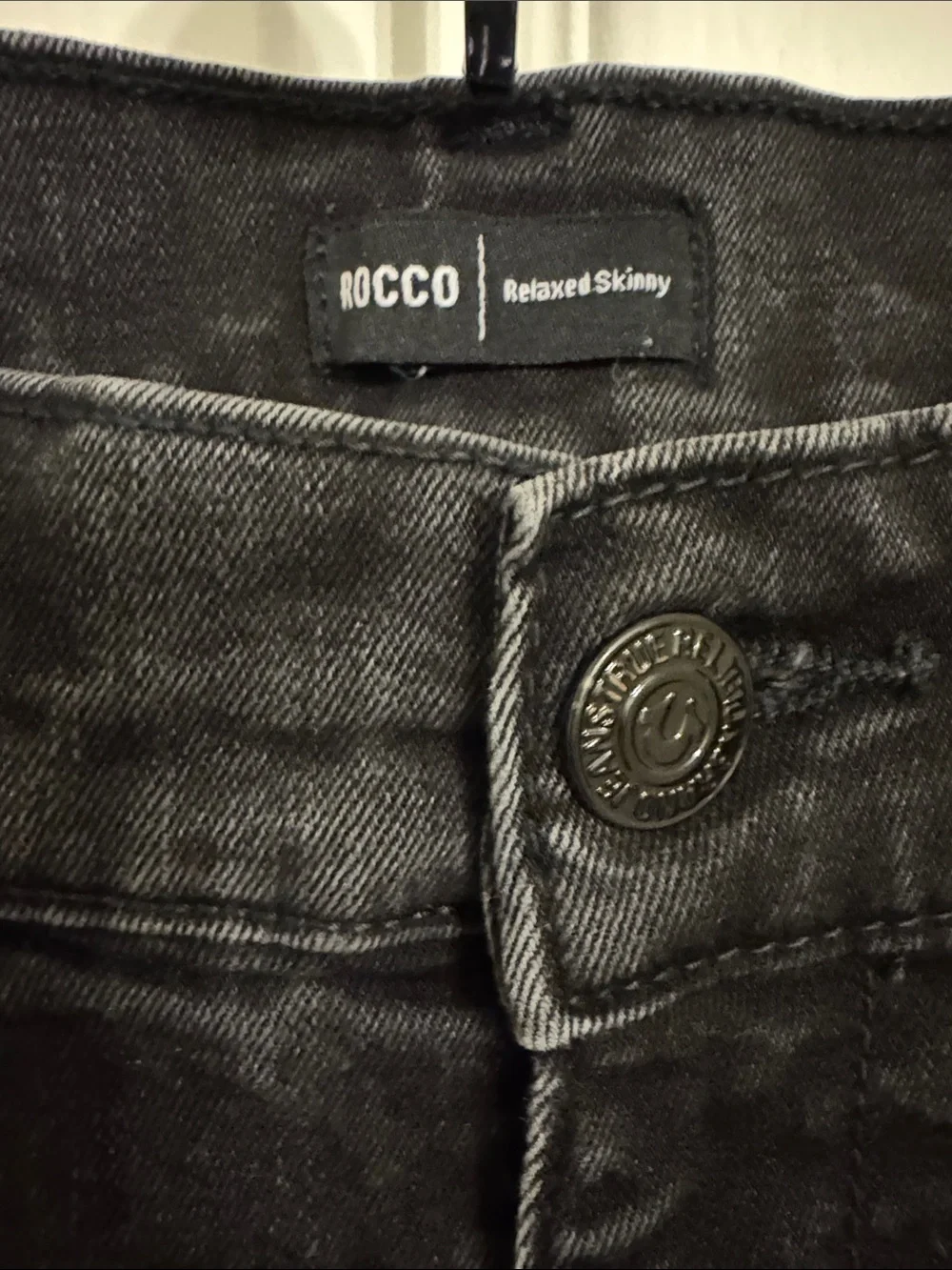 True Religion Men’s Black Denim Jeans